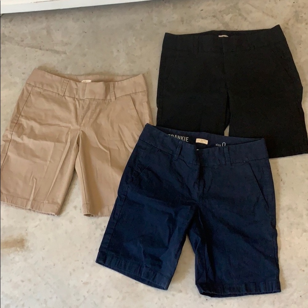 Lot of J Crew Frankie Shorts